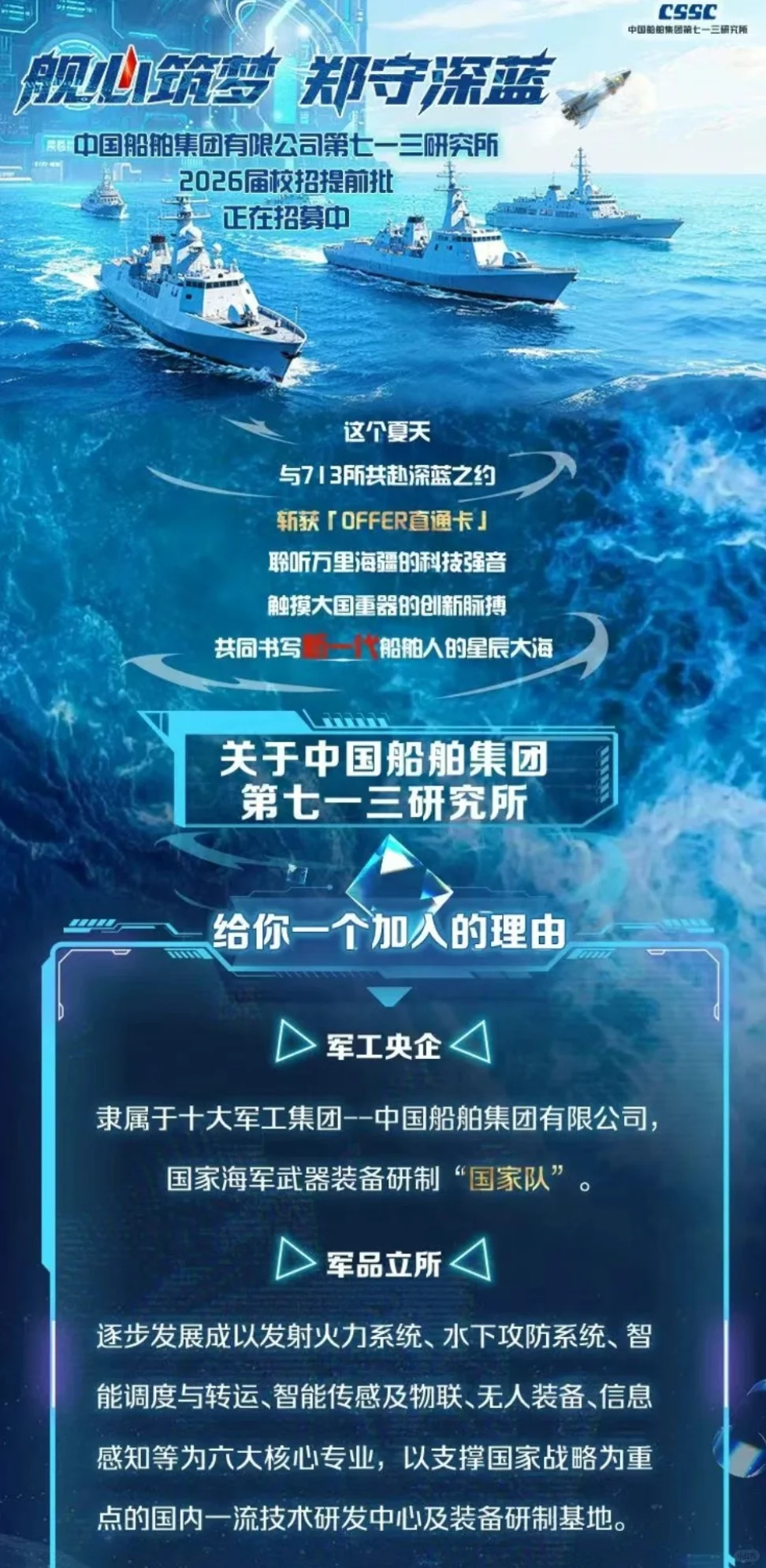 中国船舶集团2026校园招聘公告发布