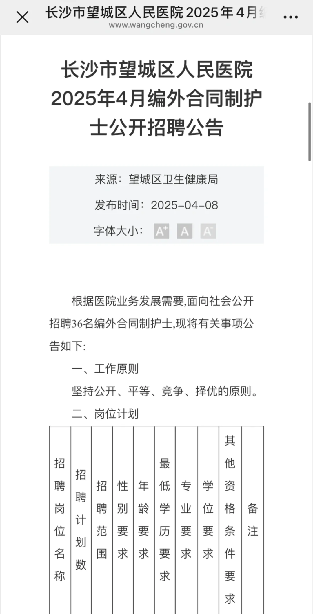 县人民医院招护士！！