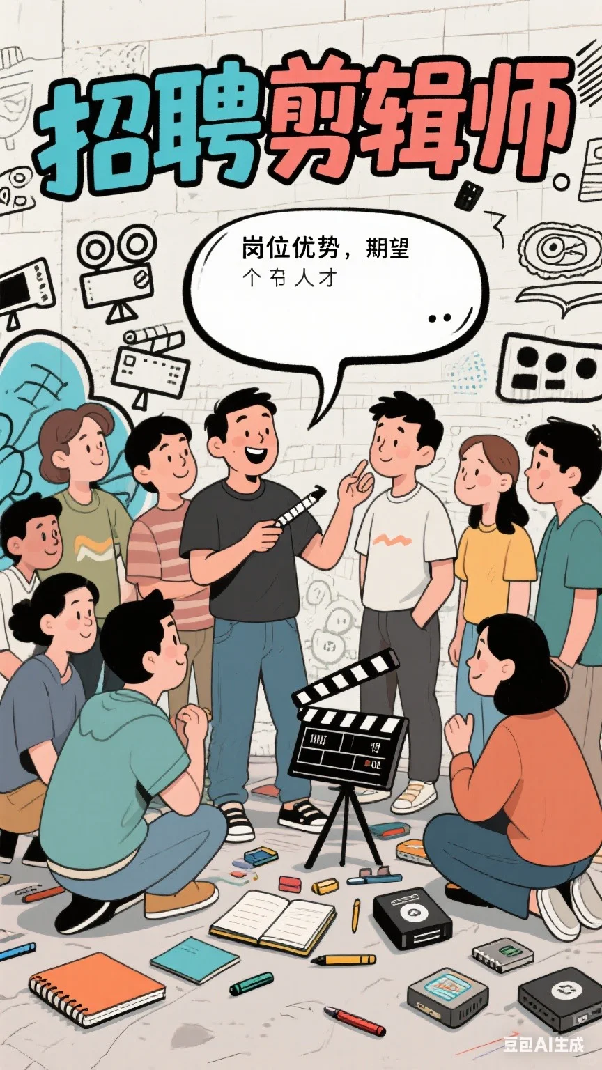 急聘！当代互联网“捕热”大师——剪辑师版
