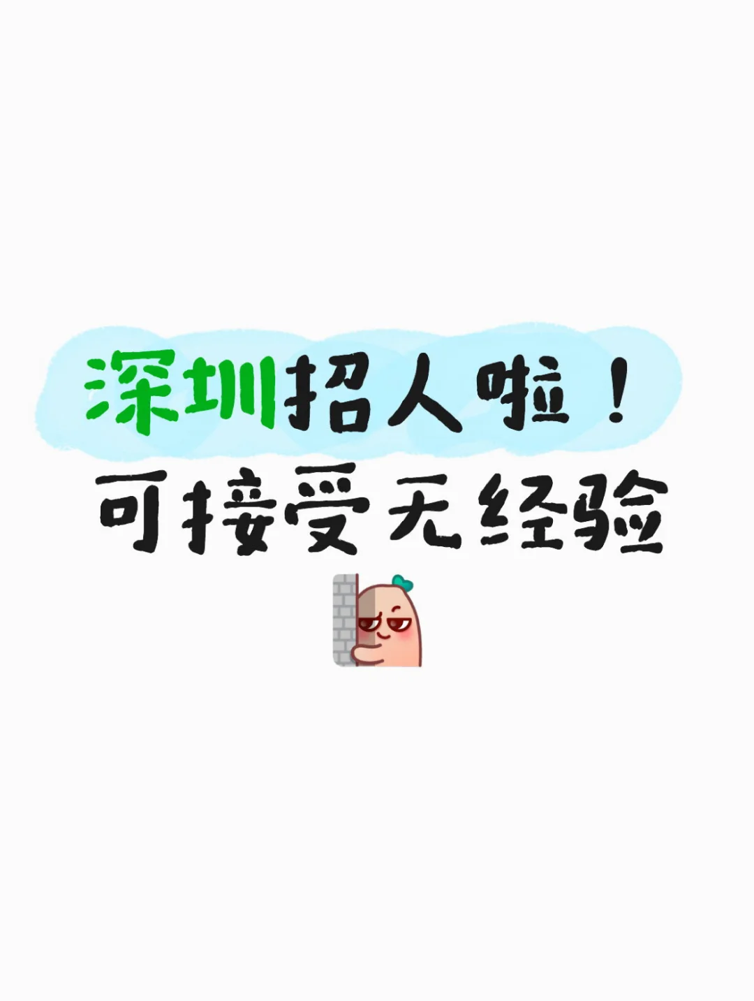 博主在职中~可内推/坐标深圳接受无经验！！