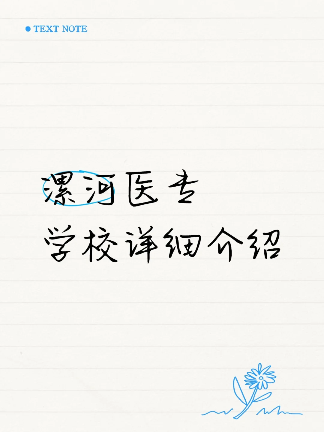 漯河医专学校详细介绍