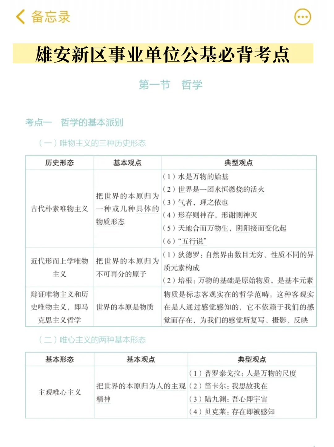 十天背过雄安新区教师招聘尊滴不难的13页纸