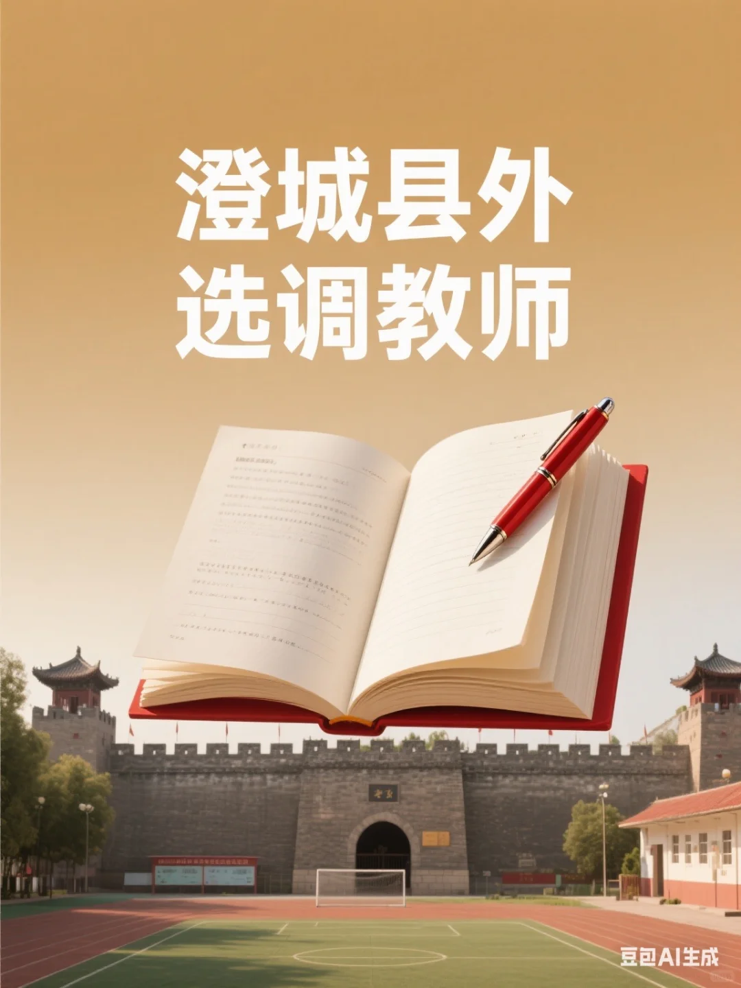 🏫澄城教师选调！县域外优秀教师速来！
