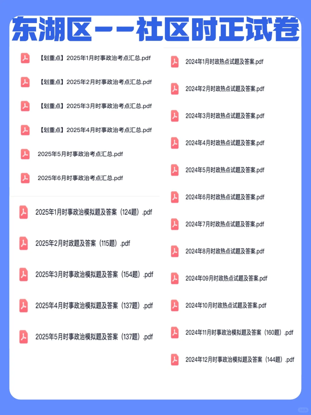 提醒🔥南昌东湖区社区工作者开招，备考已放
