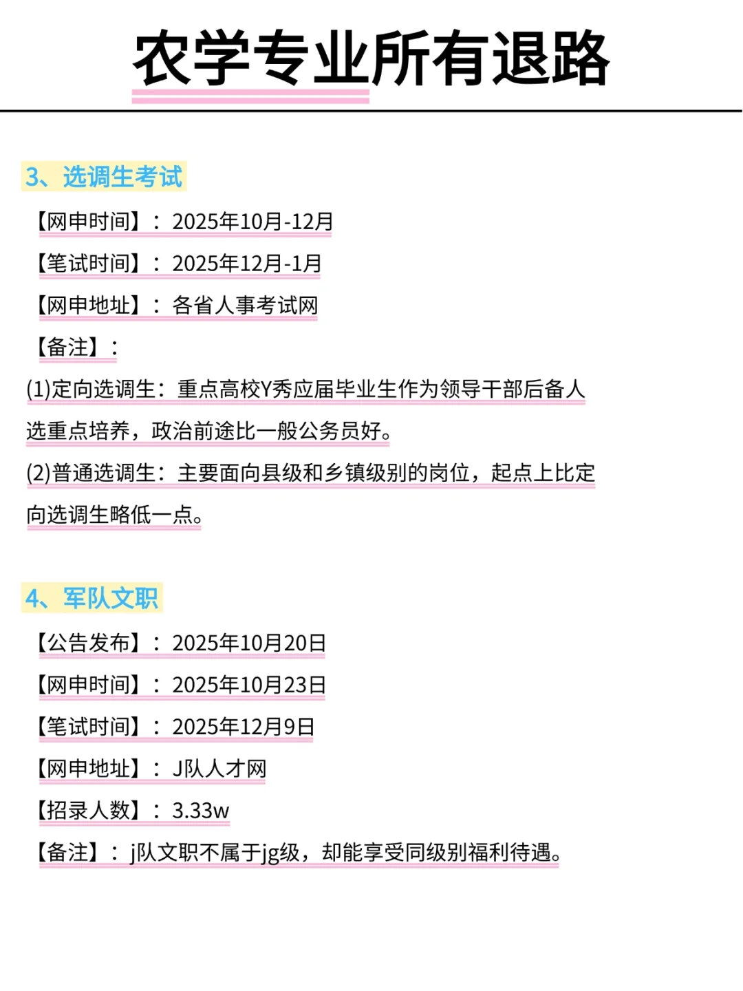 属于农学所有退路！