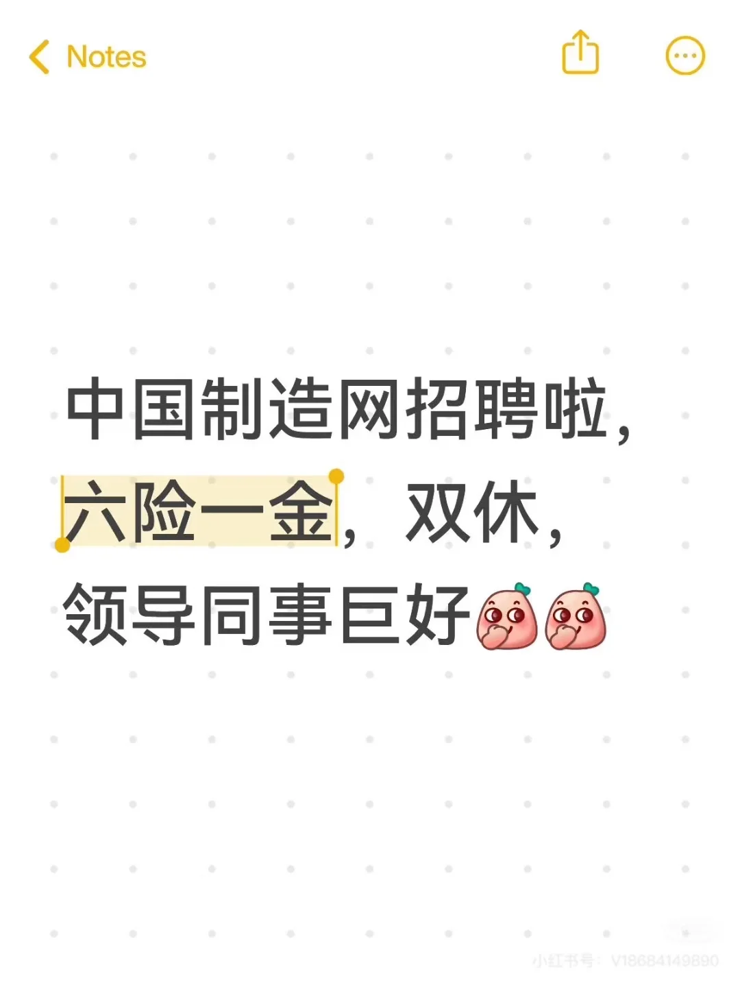 中国制造网招聘了～六险一金双休哦
