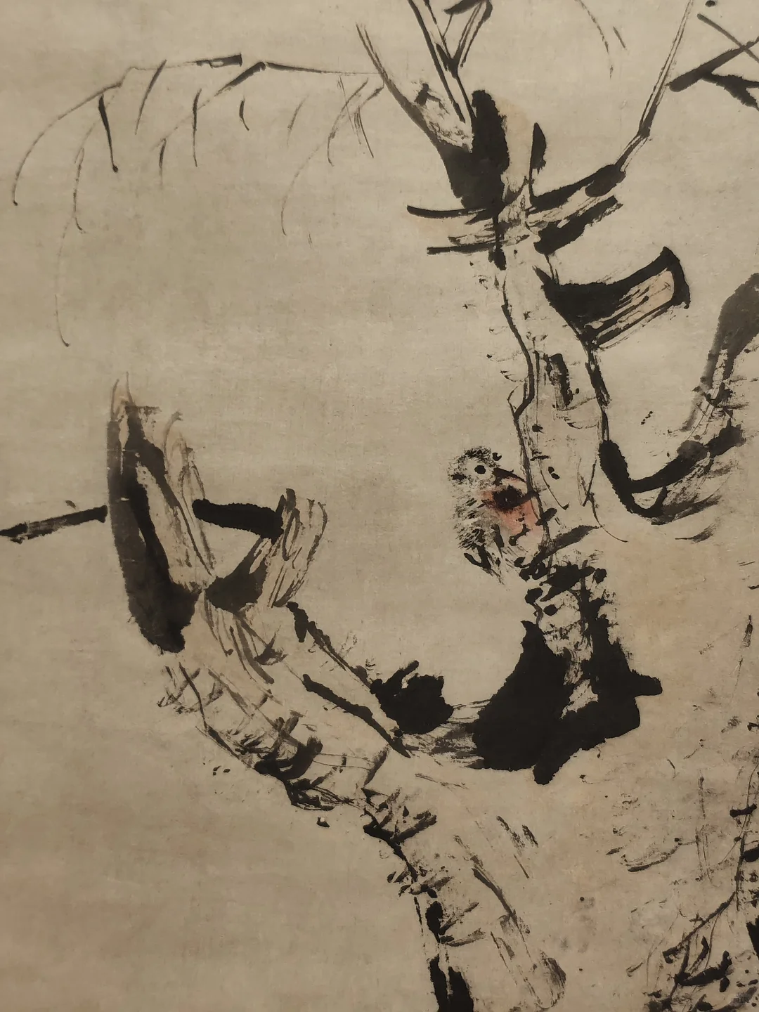 指画•秋柳图轴，来自宇宙尽头的清代高其佩