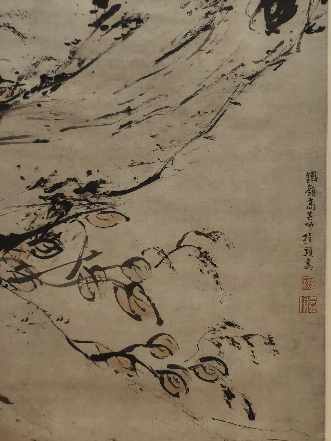 指画•秋柳图轴，来自宇宙尽头的清代高其佩