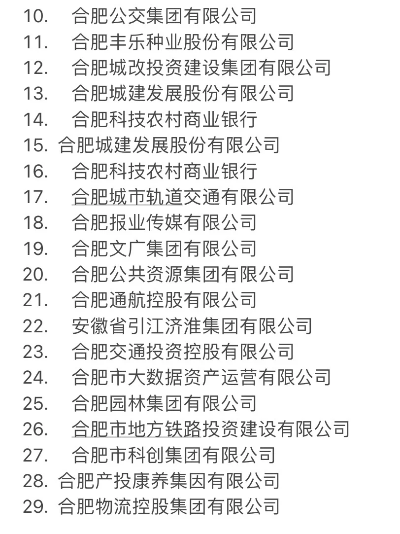 秋招一定要去的央国企——合肥篇