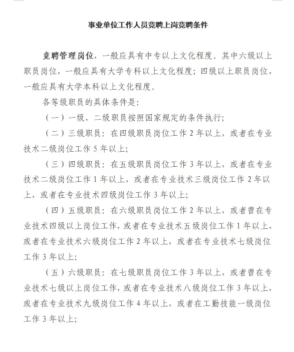 事业编考了证书还得竞聘才行😔