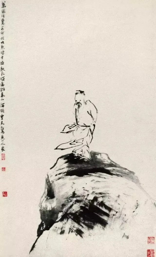 指画•秋柳图轴，来自宇宙尽头的清代高其佩