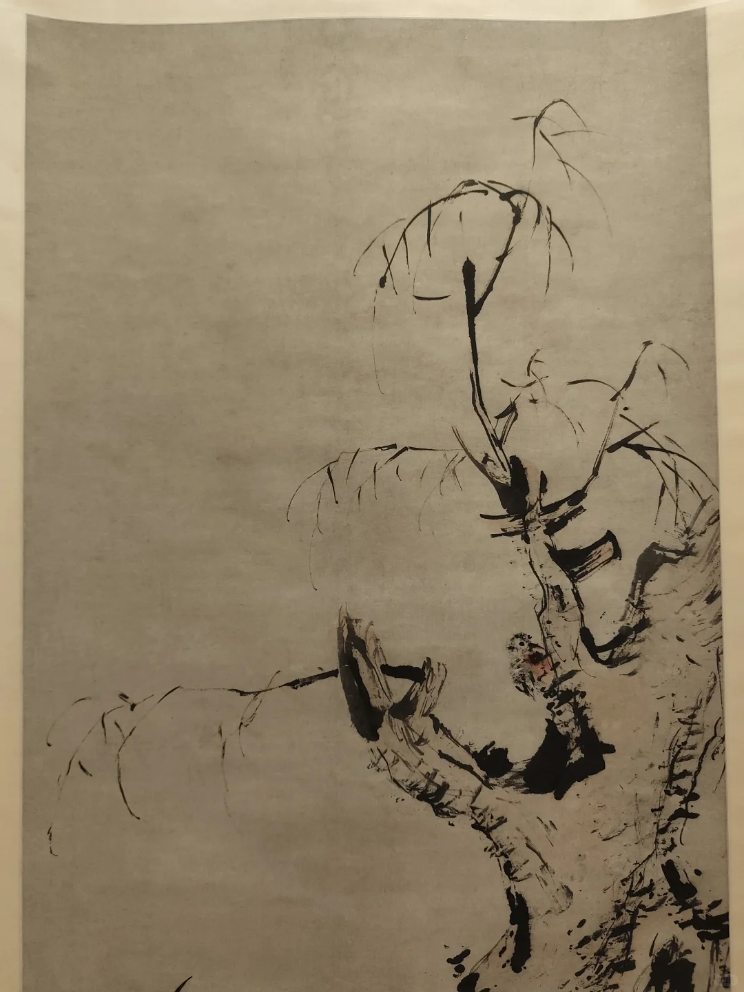 指画•秋柳图轴，来自宇宙尽头的清代高其佩