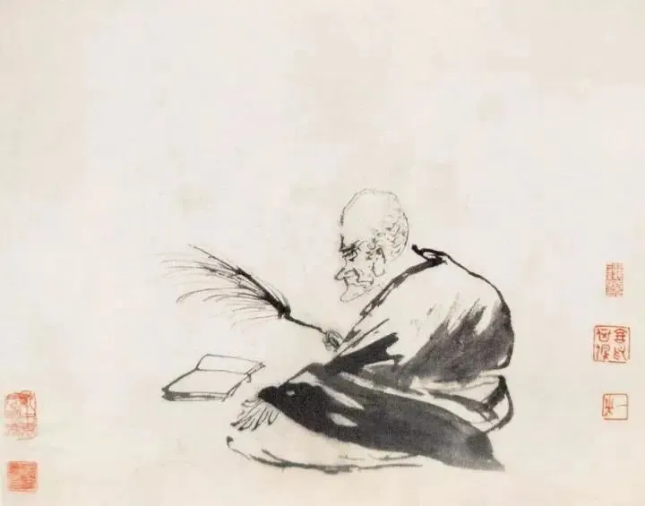指画•秋柳图轴，来自宇宙尽头的清代高其佩