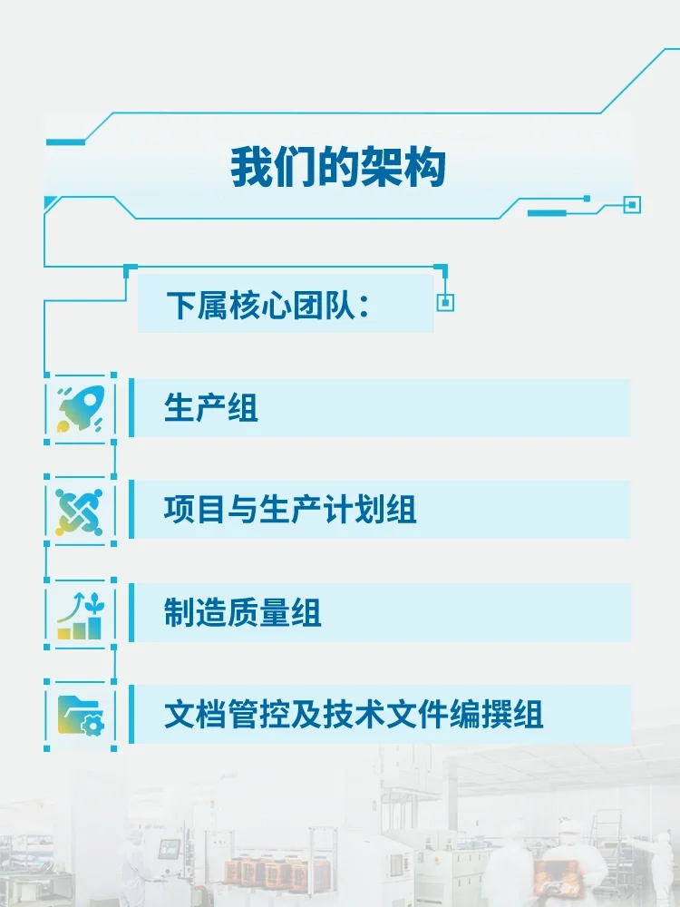欢迎加入中微公司制造部！