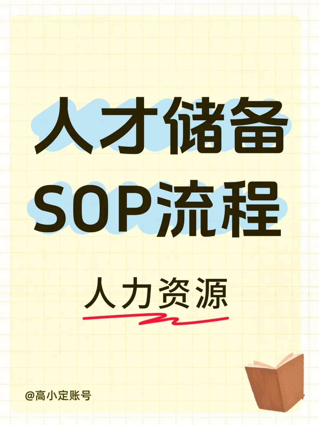 人力资源人才储备SOP全流程