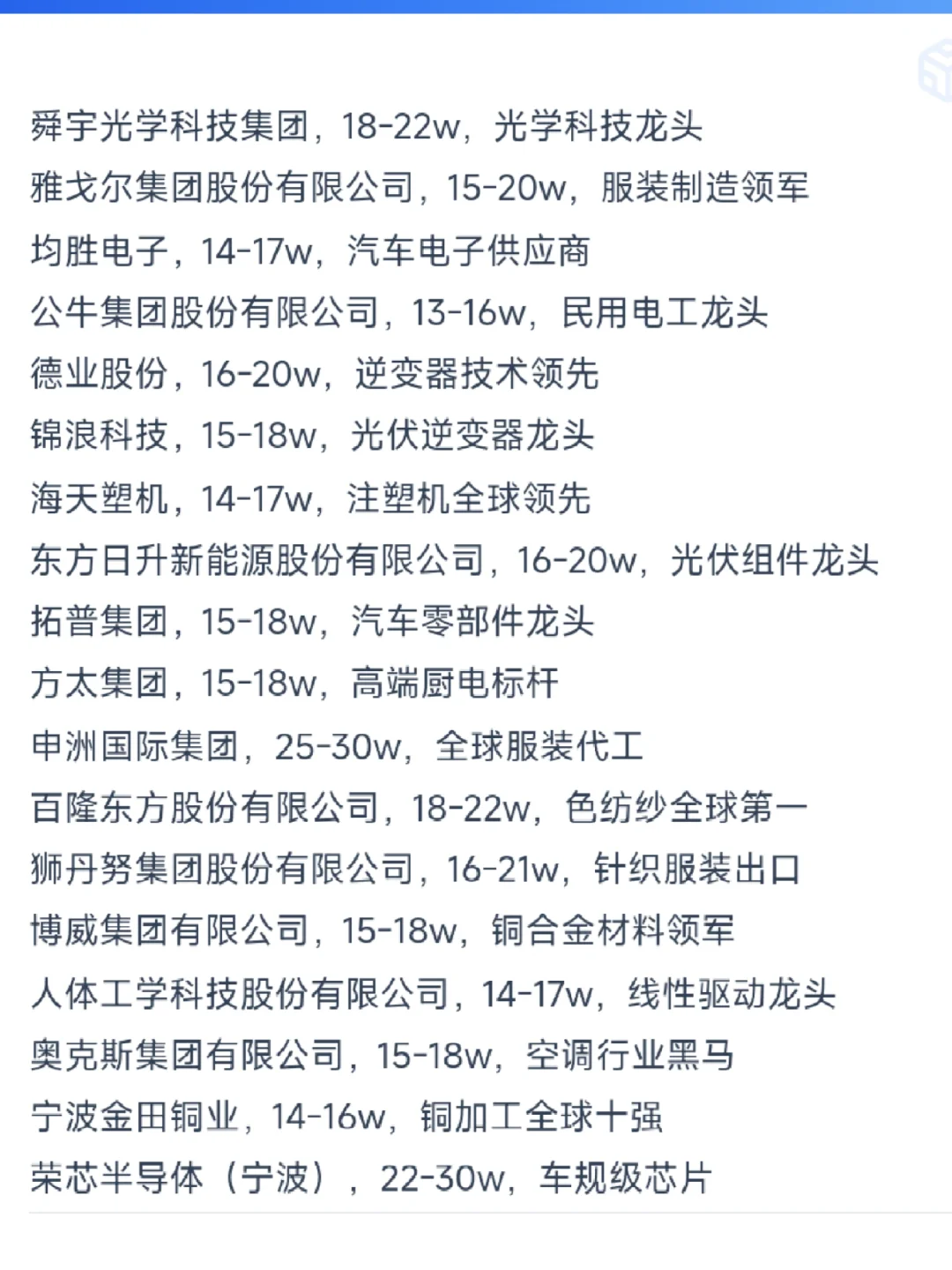 宁波顶级单位