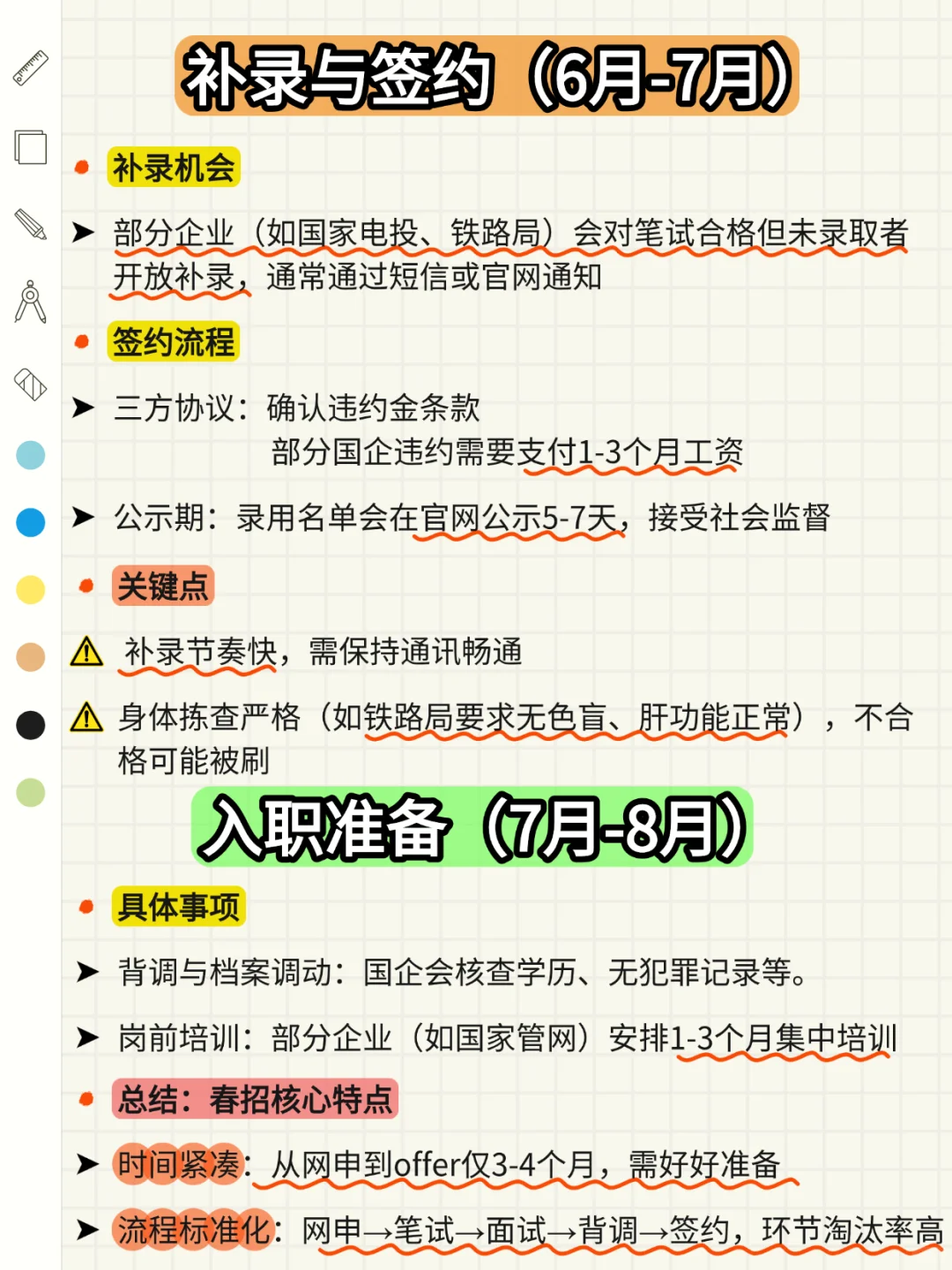 上岸央国企之第二弹|时间线规划