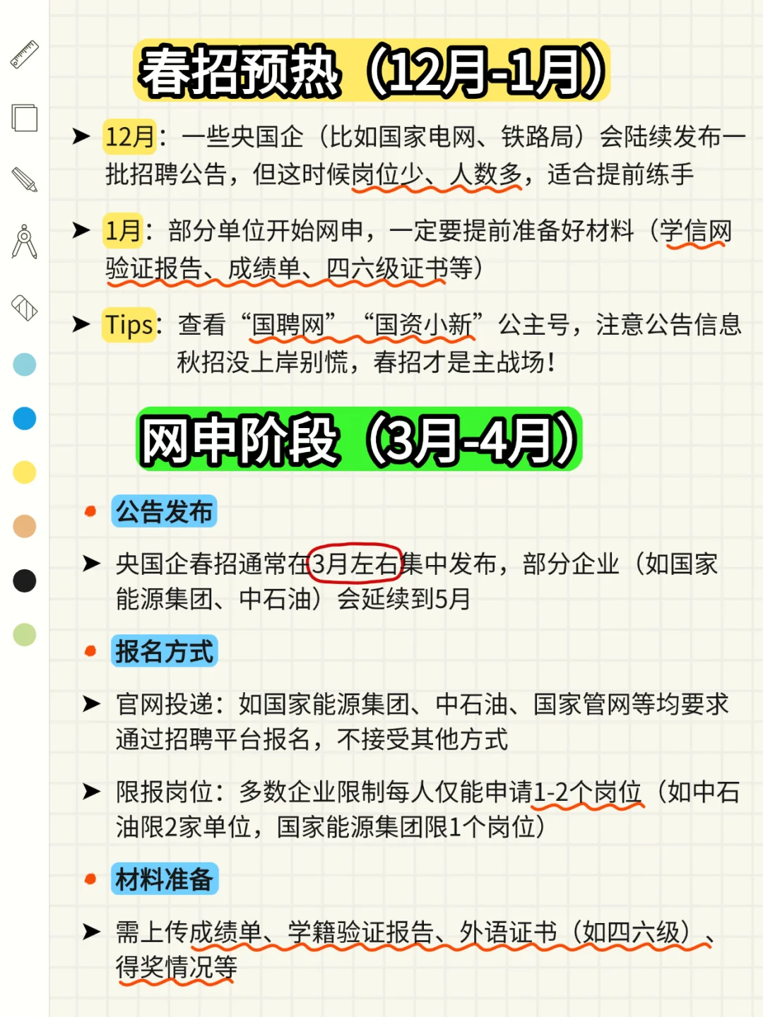 上岸央国企之第二弹|时间线规划
