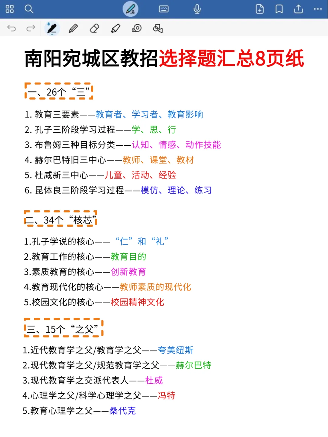 提醒下8月份报名参加南阳宛城区教招的人