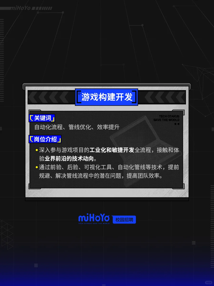 用代码创造世界，你在米哈游的身份是____