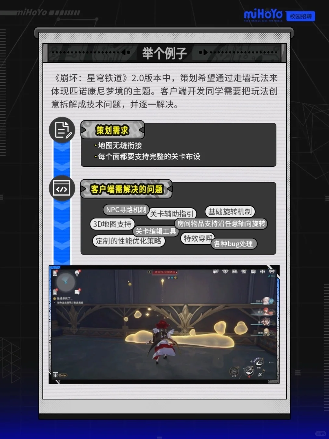 用代码创造世界，你在米哈游的身份是____