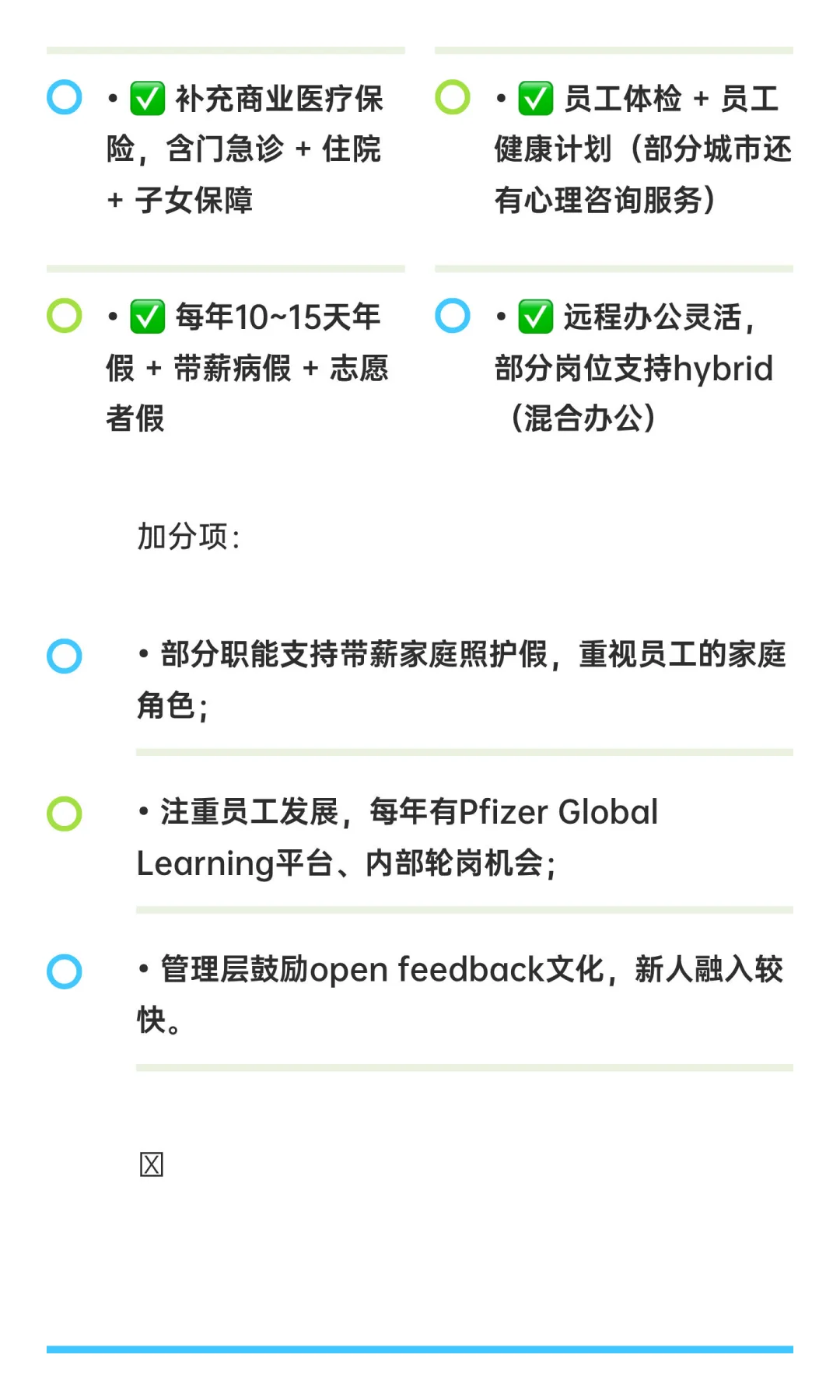 辉瑞急聘！！急聘！！！内推