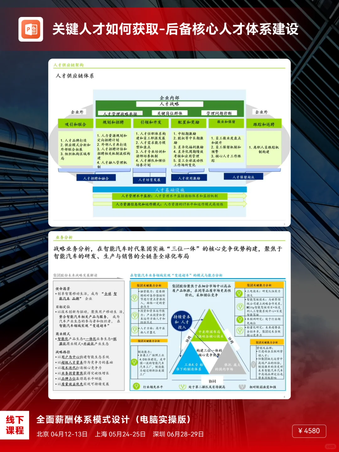 HR必备！人才获取与储备人才体系设计方案