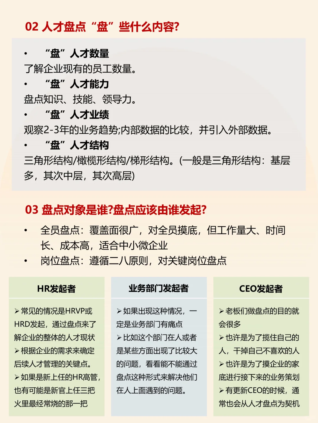 人才盘点 盘什么怎么盘？终于把实操说清楚