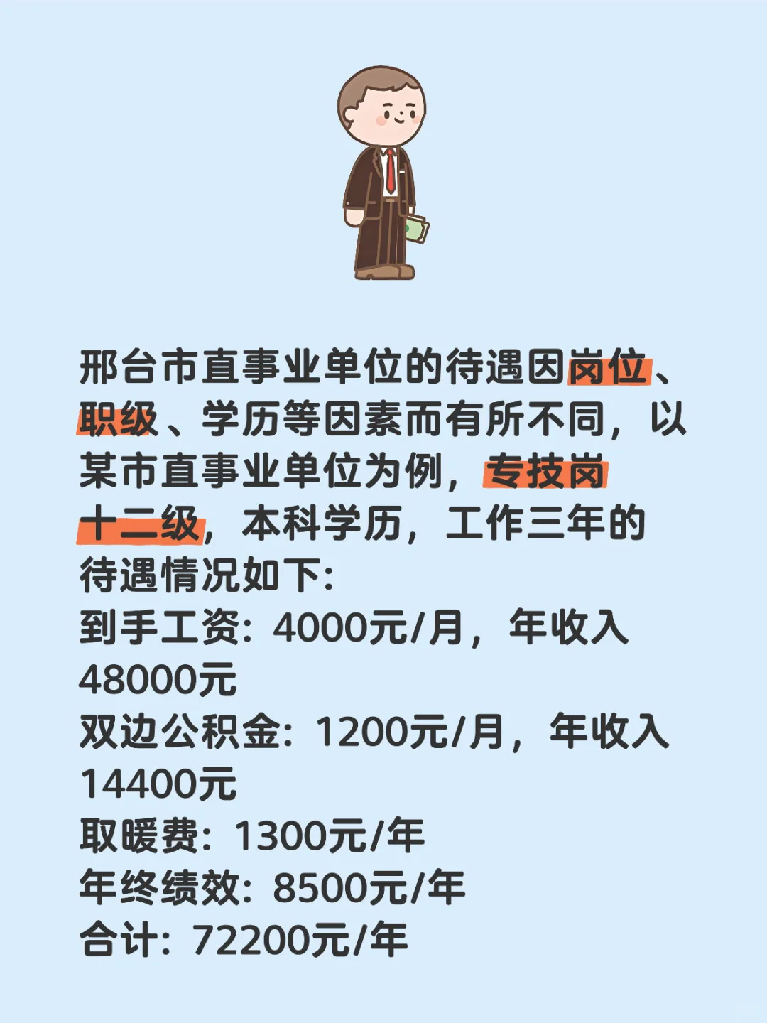 邢台市直待遇如何？