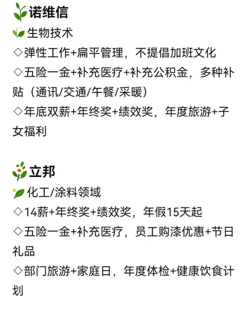 天津女性友好公司大盘点