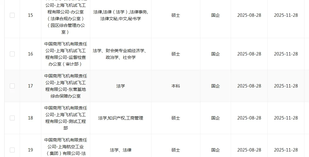 法学类一定不要再错过！！8.30