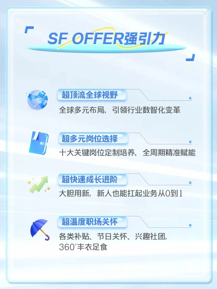 顺丰官宣！加入「校招看见行动」🔥