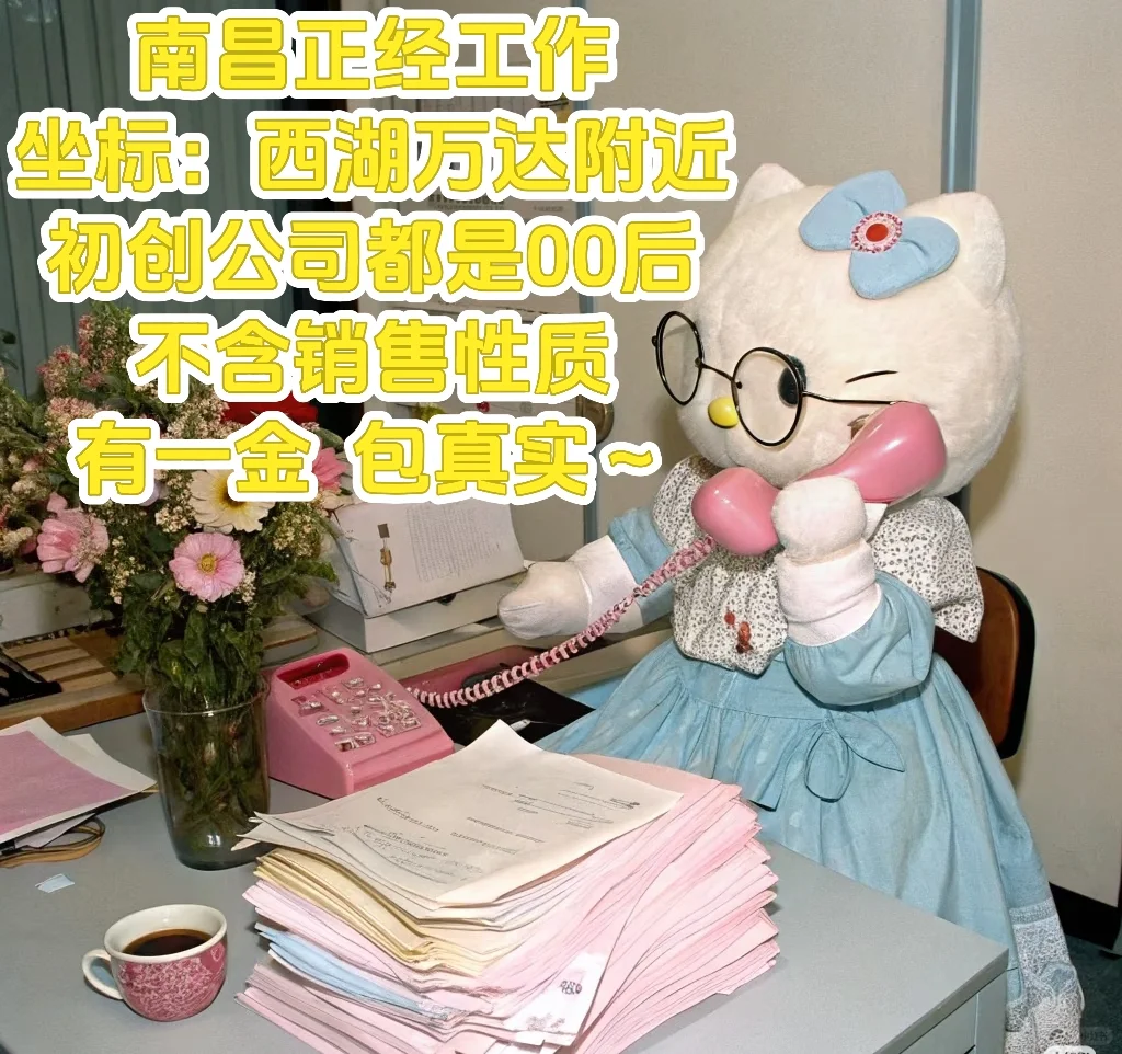 南昌00后公司坐班岗位