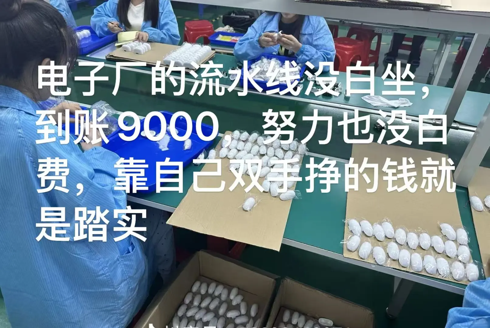 家人们！电子厂神仙工作被我挖到了✨