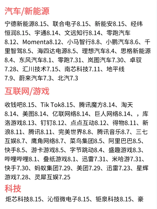 8月再加把劲儿，把免笔试秋招都投一下🤓