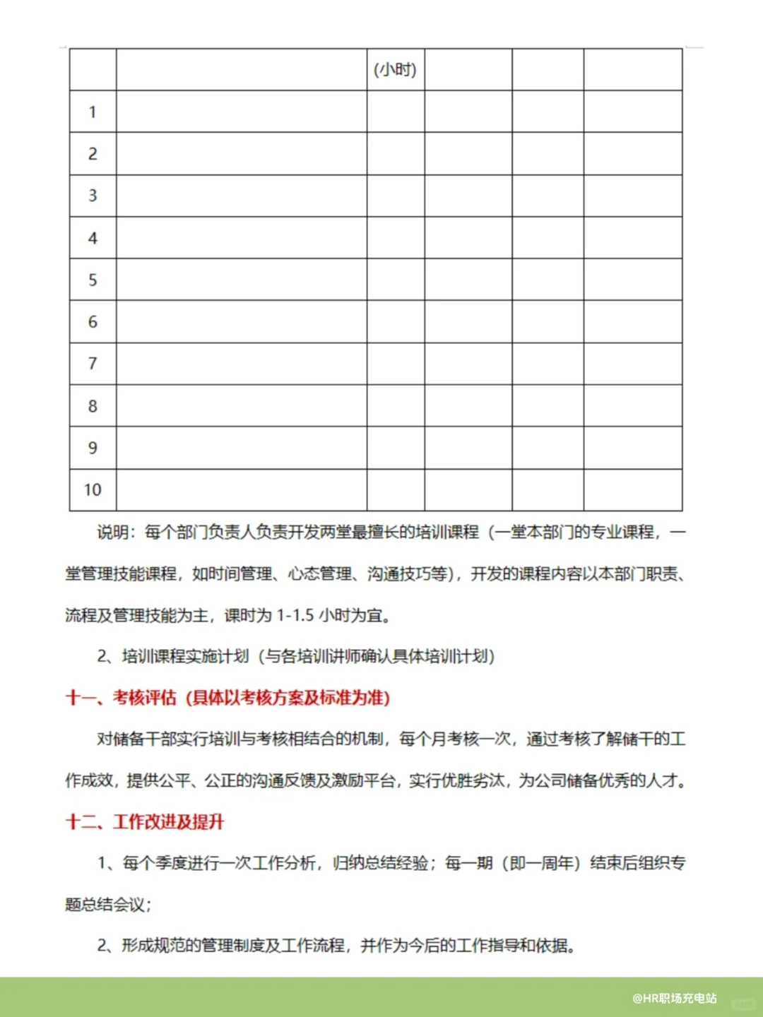体系化储备干部培养方案，助力人才梯队建设