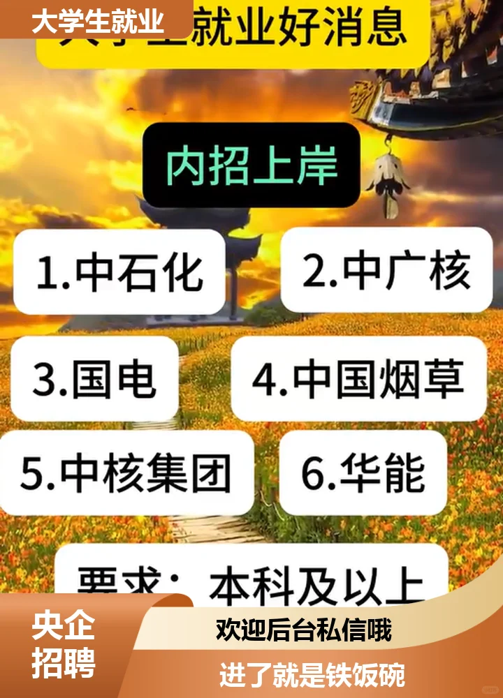 央企招聘管理全方位服务
