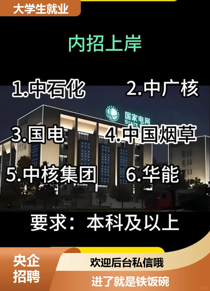 央企招聘管理服务优良