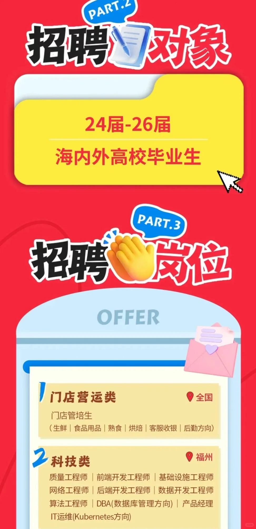 永辉超市2026届校园招聘正式启动