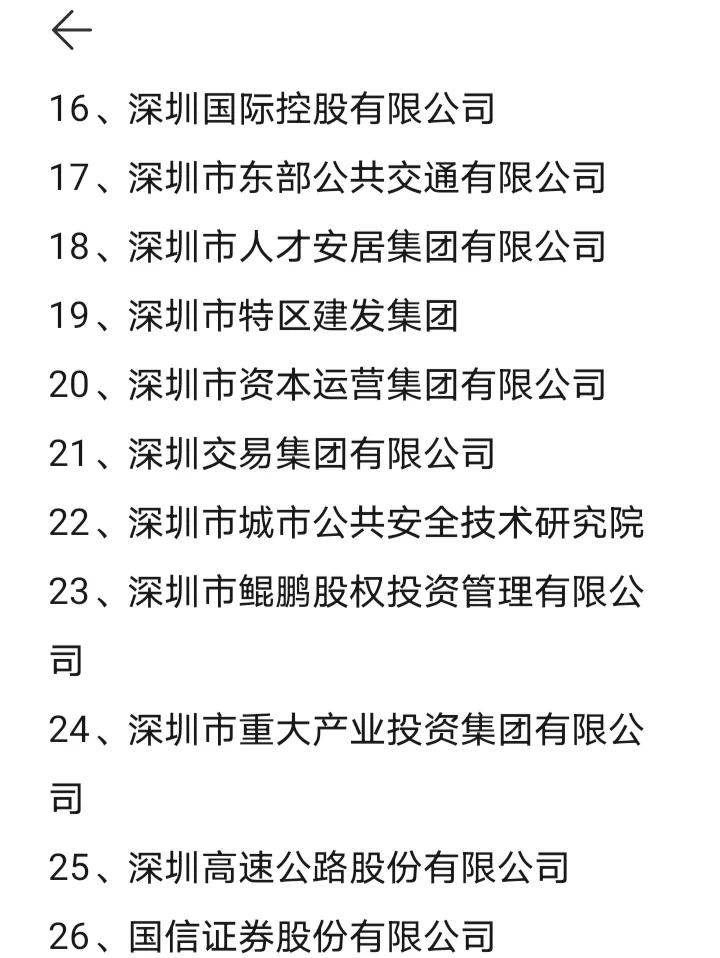 秋招一定要去的央国企——深圳篇