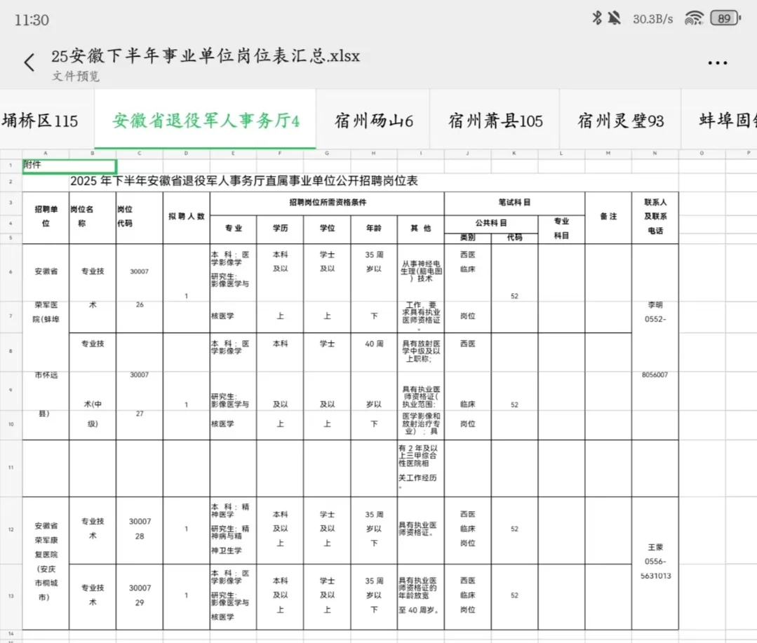 总招946人！25下半年安徽事业单位即将报名