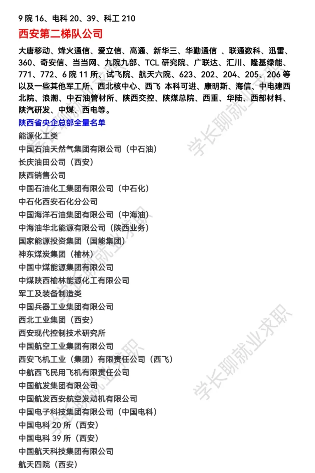 陕西西安优秀公司汇总❗❗❗
