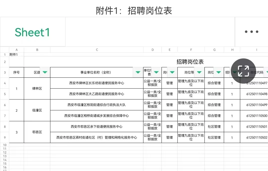 西安市从优秀村，社区干部招聘事业单位