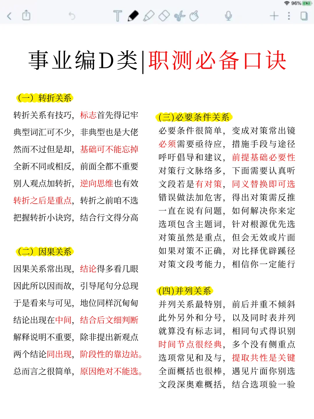 9.8后在准备事业编D类，我的建议是（自学版
