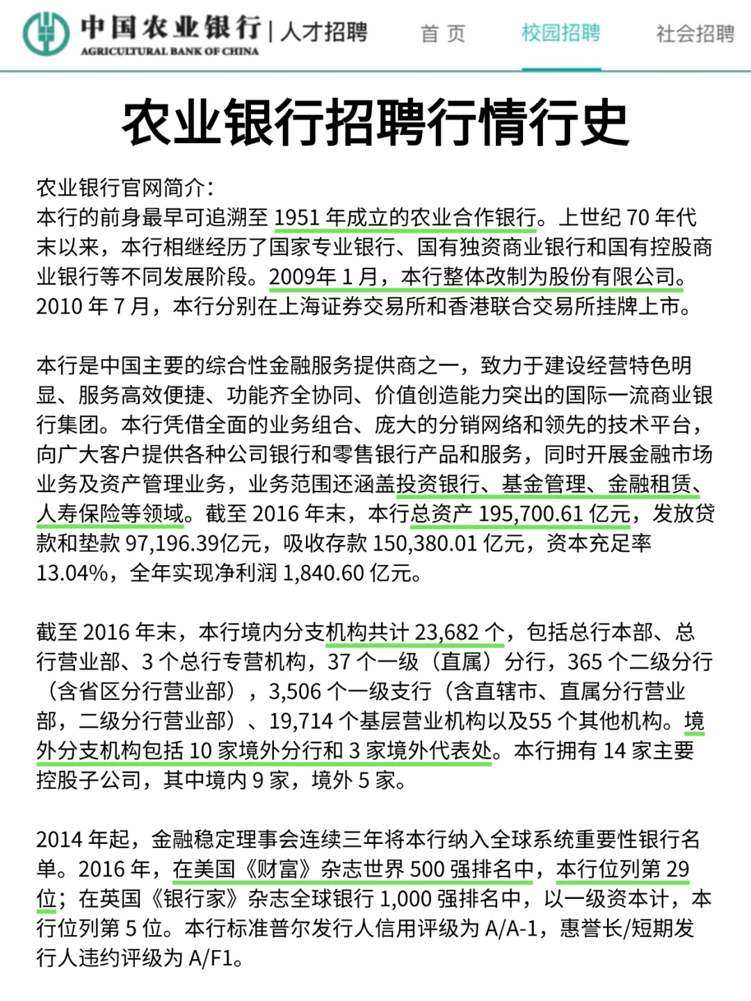 一个笨女孩考上中国农业银行的心得……