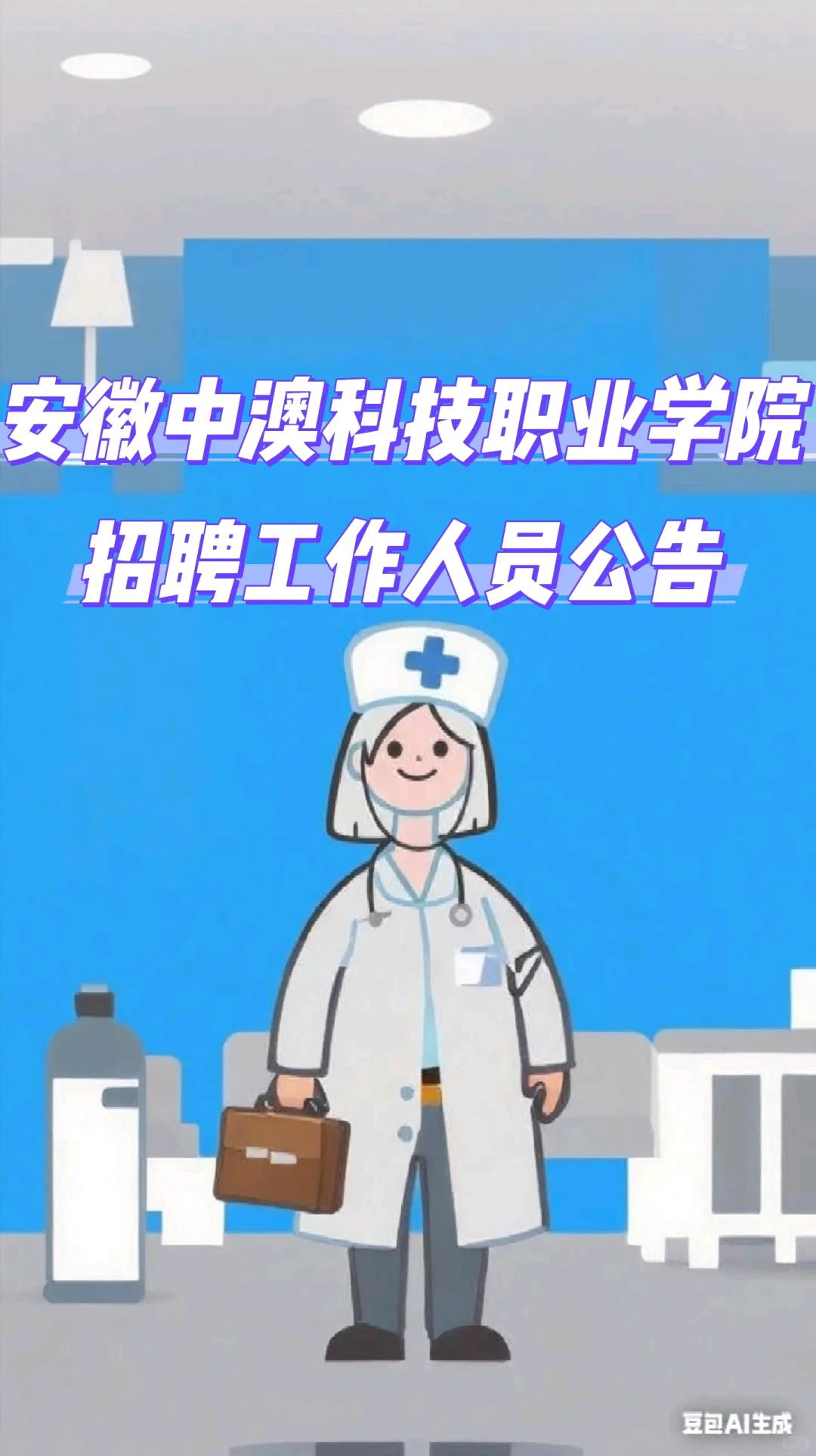 安徽中澳科技职业学院招聘工作人员公告
