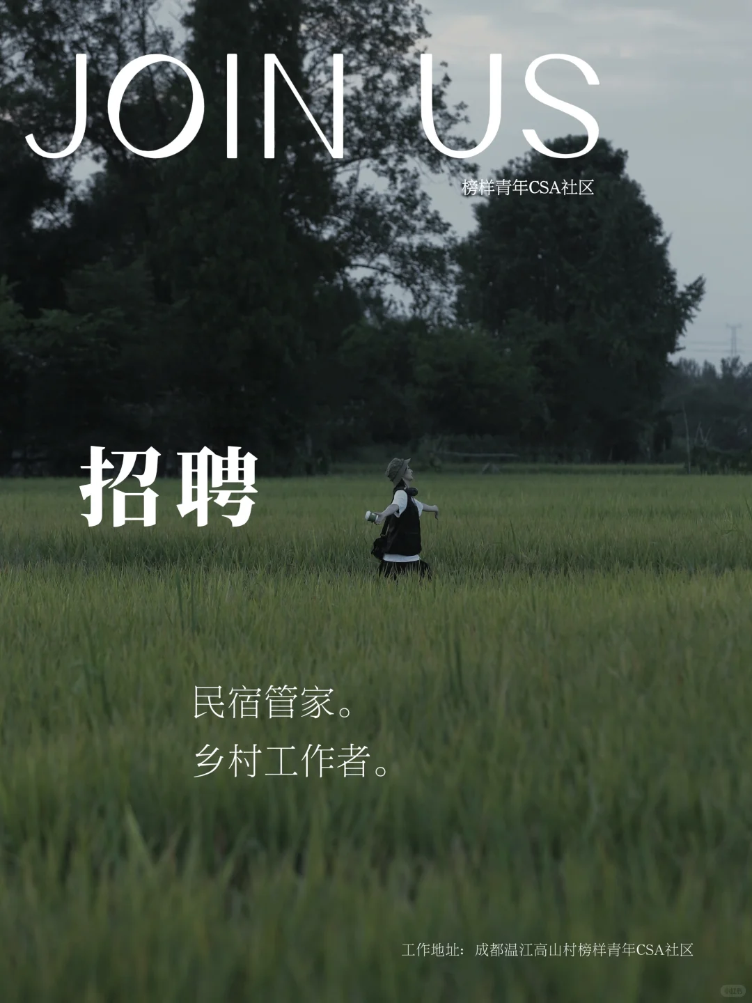 招聘 ｜ 加入我们吧。