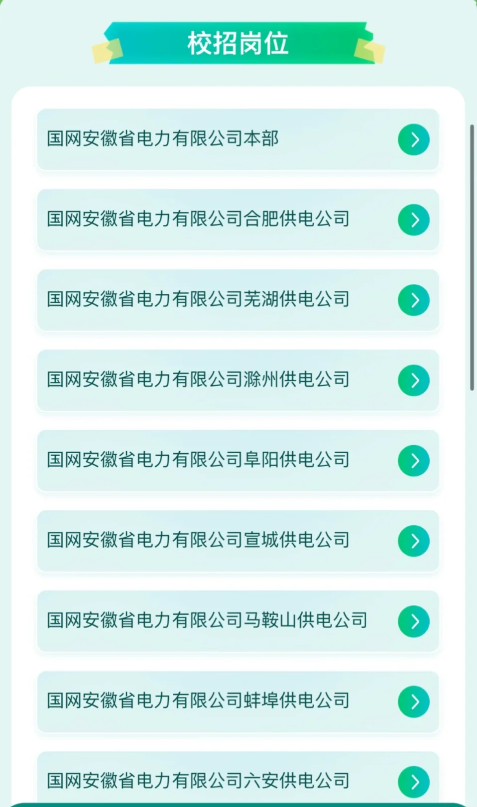 2025年国网安徽省电力有限公司招聘公告