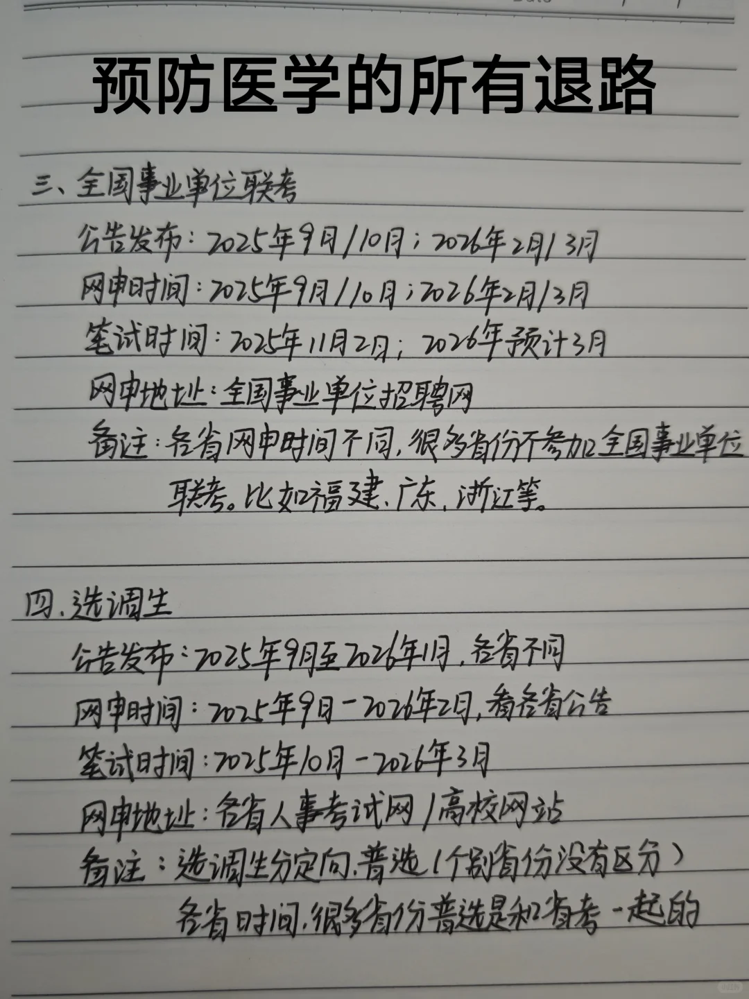 预防医学考公，今年备考真的赢麻了！