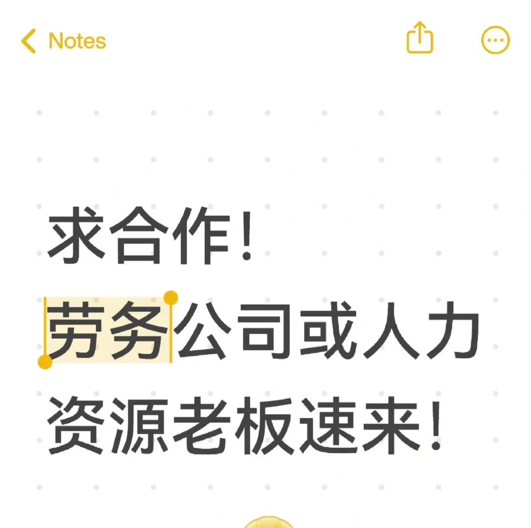 劳务公司或人力资源老板来